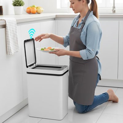 Poubelle de cuisine | Design élégant