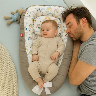 Reducteur de lit | 100% Coton Sécurité Bébé