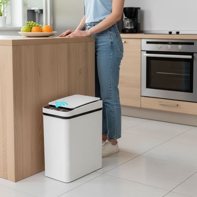 Poubelle de cuisine | Design élégant